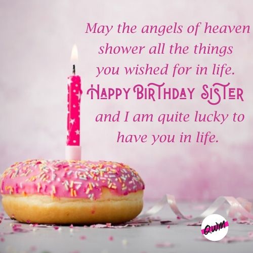 Birthday Wishes for Elder Sister - Wishes Plus