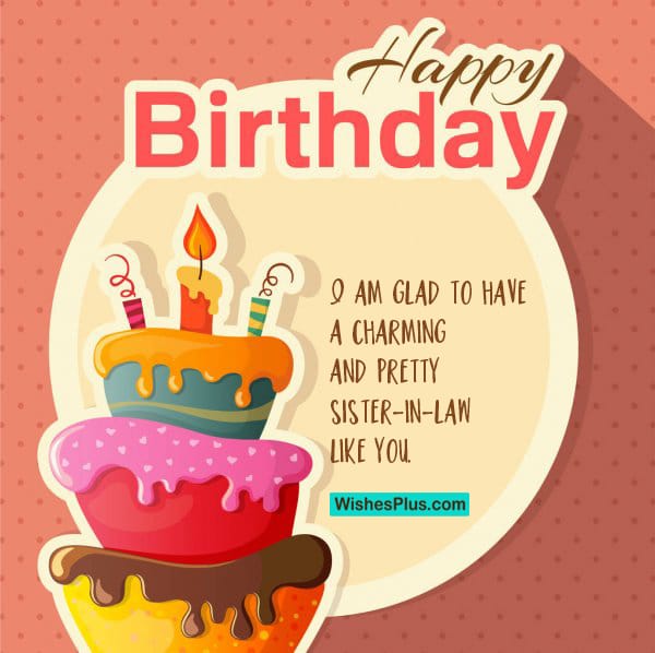 Top 10 Happy Birthday Wishes for Sister-in-Law - Wishes Plus
