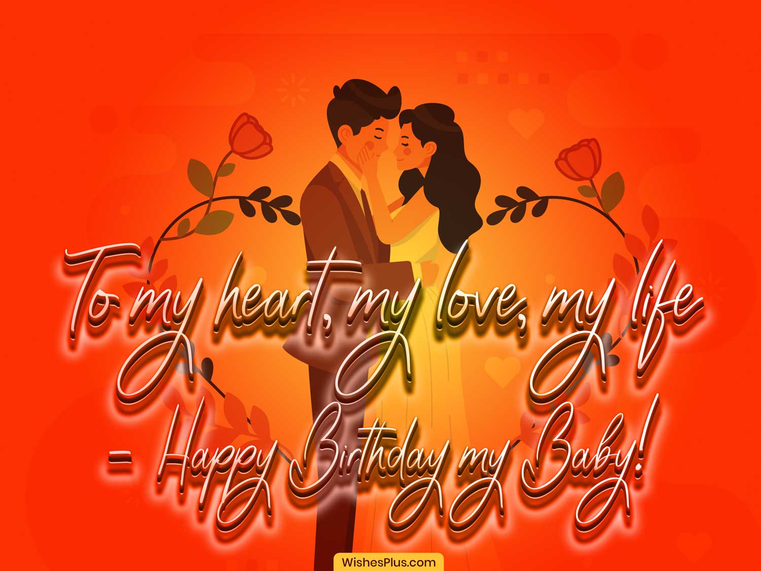 romantic happy birthday wishes for wife