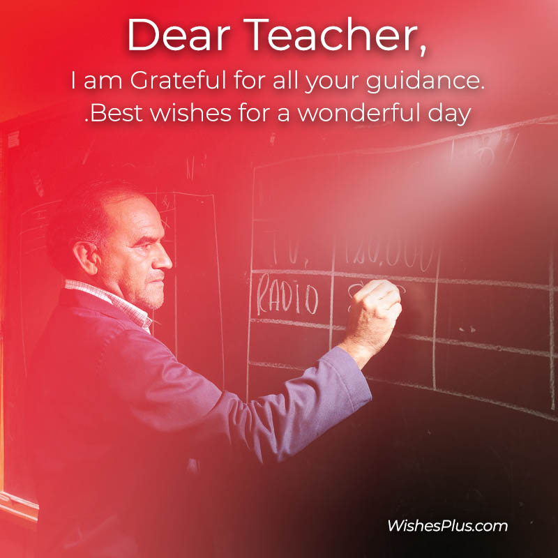 best birthday wishes for teacher