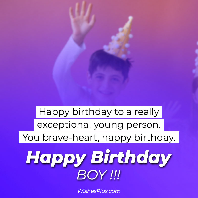 birthday wishes for kids boys