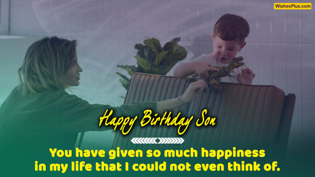 happy birthday wishes for son from mom
