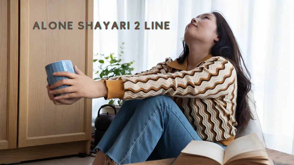 Alone shayari 2 line