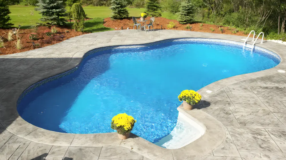 Concrete Pool- Affordable Backyard Pool Ideas on a Budget
